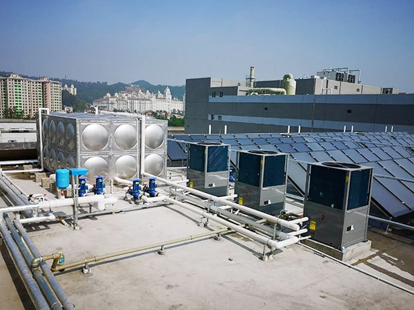 空氣能熱泵熱水器安裝